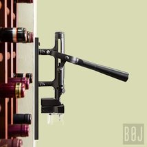 BOJ 01041004 - 110 Wall-Mounted Wine Opener, Corkscrew - (Black) image 3