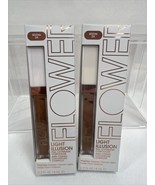 (2) Mocha Flower Light Illusion Full Coverage Concealer Crease Proof Con... - £5.45 GBP