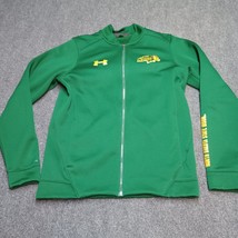 Under Armour NDSU Bison Athletic Fleece Shirt Adult Small Green Loose Coldgear - $22.99