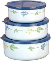 Corelle Coordinates Secret Garden Storage Bowl Set - £39.18 GBP