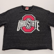 Homage Ohio State RN#122964 Women's Black Cropped Pullover Sweatshirt Size Small image 12