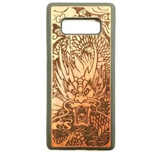 Dragon Design Wood Case For Samsung Note 8 - £4.63 GBP