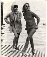 Vtg 60s Misses Men Child LADY GALT Cardigan Pullover Coat Swimwear Knit ... - £7.81 GBP