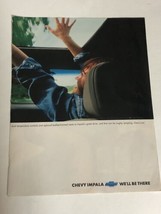 vintage Chevy Impala Print Ad Advertisement 2001 pa1 - £4.65 GBP