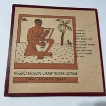 Negro Prison Camp Work Songs Ethnic Folk Ways Library 1956 Missing Liner - $19.90