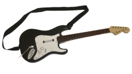 Guitar Hero Wii Wii U Wireless Guitar Fender Stratocaster NWGTS2 With Strap  - £57.68 GBP