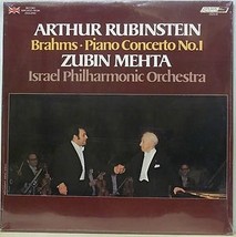 Brahms - Piano Concerto No.1 [Vinyl] Arthur Rubinstein / Zubin Mehta - $19.99