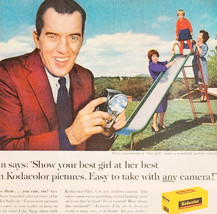 1960 Kodak Ed Sullivan Advertisement Kodacolor Film Photography Vintage ... - $29.99