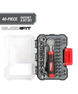40-Piece Socket and Bit Set in Click Fit Case - $26.94