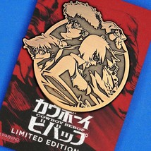 Cowboy Bebop Crew Emblem Limited Edition Enamel Pin Figure Spike Spiegel Faye - £11.93 GBP