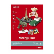 Canon MP101 Matte Photo Paper (A4, 170GSM, 50 Sheets)  - $46.00