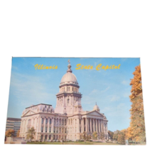 Postcard Illinois State Capitol Building Springfield Illinois Chrome Unp... - $7.12