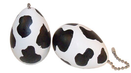 Cow Eggs Ceiling Fan Pulls - Rustic Light Pull Set, Country &amp; Farm Decor... - $7.95