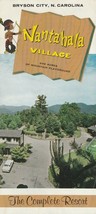 Vintage Travel Brochure Nantahala Village Bryson City North Carolina Resort - £11.76 GBP