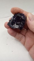 Purple phantom “black” fluorite with quartz on matrix - Mongolia ~ - £33.05 GBP