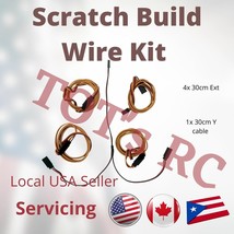 Scratch Build Wire Ext Kit Standard or Monster For RC plane, Fixed Wing,... - $149.36 MXN