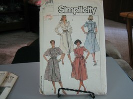 Simplicity 6841 Misses Pullover Dress Pattern - Size 20 Bust 42 Waist 34 - $10.50