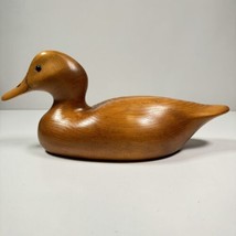 Ken Hopkins Decoys Solid Wood Duck 12.5 in Vtg - £23.73 GBP
