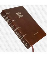 Nelson 1980 Brown Leather Catholic Holy Bible 9056BR New American Bible ... - £15.94 GBP