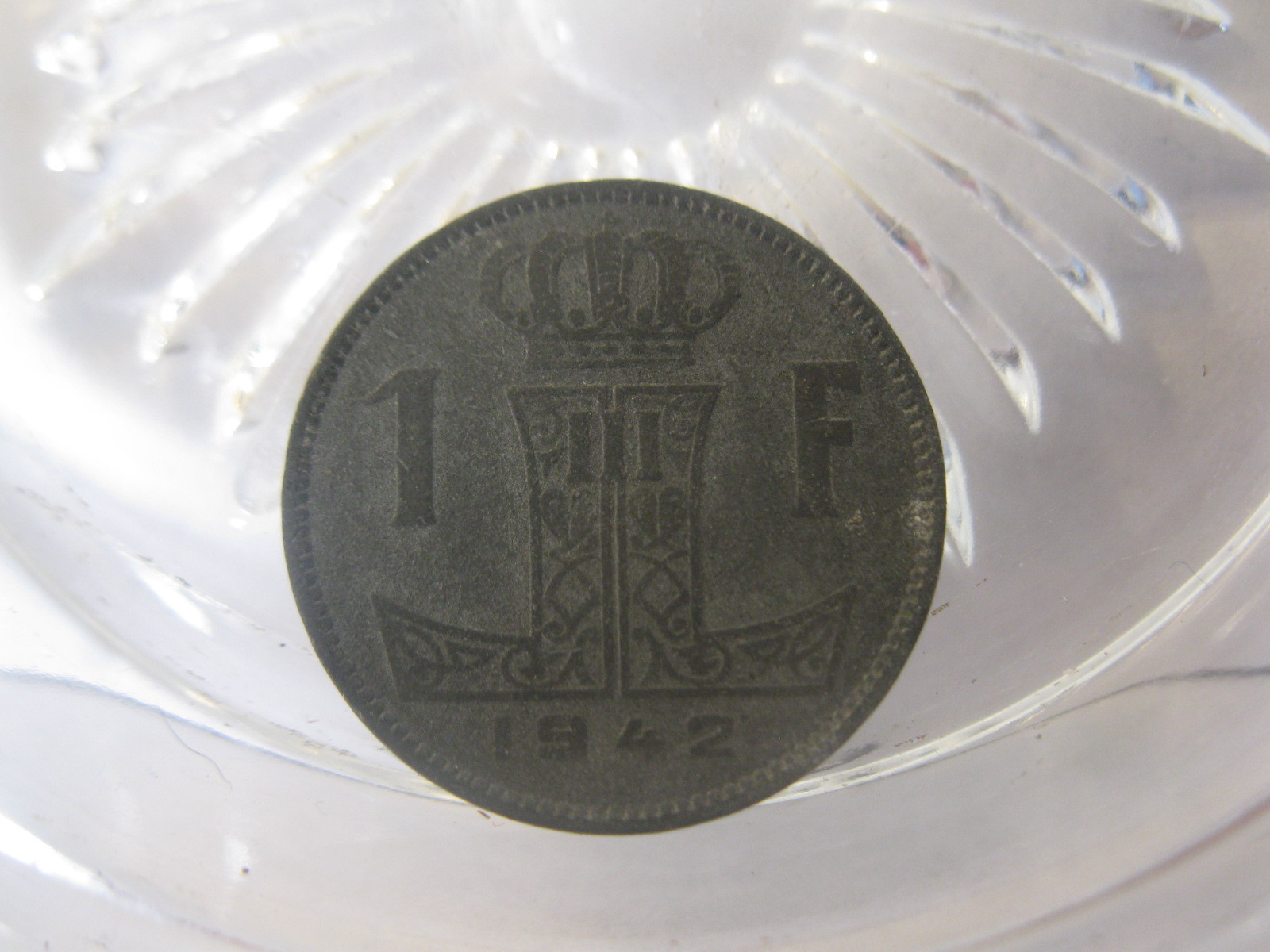 (FC-1347) 1942 Belgium : 1 Franc - $1.75