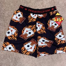 Hold &#39;Em Boxers - Men&#39;s Texas Holdem&#39; Boxer Shorts Size Small - $17.95