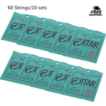 10 Sets Orphee RX17 Electric Guitar Strings (.010-.046) 8% Nickel Alloy ... - $26.99