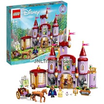 Year 2021 Lego Disney Set 43196 - Belle And The Beast&#39;s Castle (505 Pcs) - £86.99 GBP