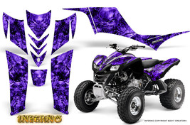 Kawasaki Kfx 700 Graphics Kit Creatorx Decals Inferno Purple - £123.53 GBP