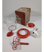 Tupperware POWER CHEF SUPERSONIC™ CHOPPER EXTRA Processor Blade Whisk Fu... - $77.71