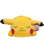 ⚡️ Pokemon Sleeping Laying Pikachu 18&quot; Plush Toy Soft Jumbo Pillow Buddy... - £23.51 GBP