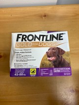 Frontline Gold Tick/Flea Tratment for Dogs 45-88lbs 6 doses - £50.83 GBP