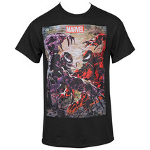 Venom VS Carnage Face-Off T-Shirt Black - £27.48 GBP+
