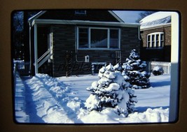 1964 Chicago Area Snow Storm, Berwyn Home 3831 Euclid lot 9 Color Slides - £2.21 GBP