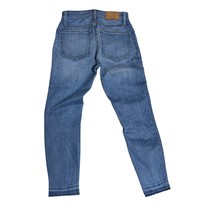 J Crew Curvy Toothpick Blue Jeans Medium Wash 26P Petite Raw Hem (Inseam... - $22.00