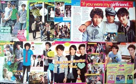 Jonas Brothers ~ 50 Color Articles Kevin, Joe, Nick, From 2006-2010 ~ Clippings - £10.76 GBP