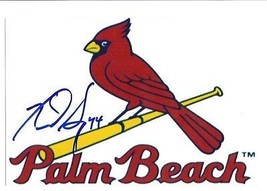 xavier scruggs Signed autographed 4x6 photo Cardinals Minor League - £7.65 GBP