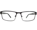 Robert Mitchel XL Eyeglasses Frames RMXL7002 GM Black Rectangular 59-18-145 - $49.49