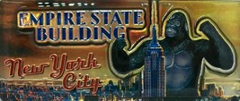 New York City with Empire State Building Foil Panoramic Fridge Magnet - $6.99