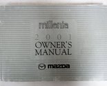 2001 Mazda Millenia Owners Manual [Paperback] Mazda - £38.36 GBP