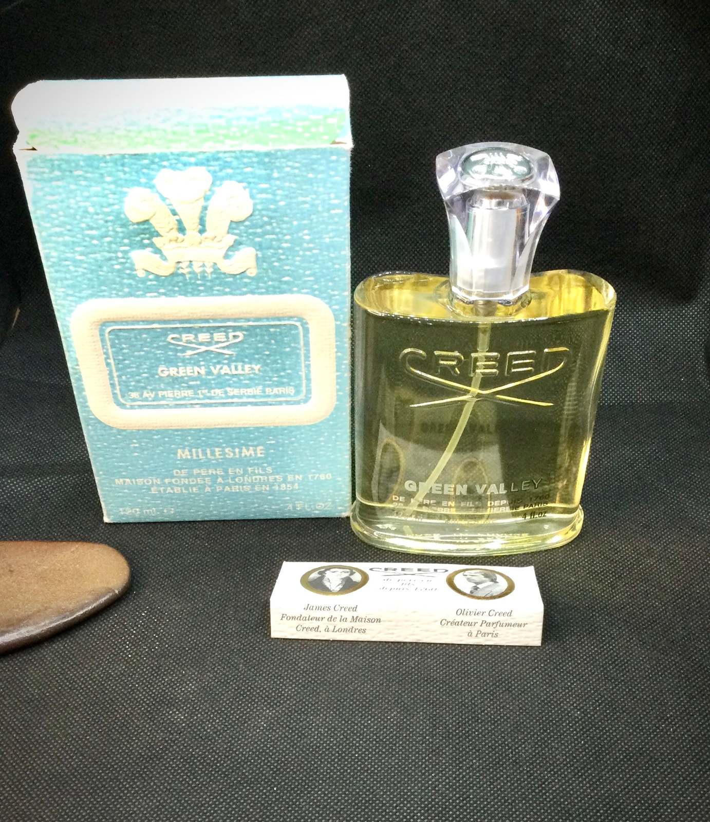 Creed Green Valley Millisime 4.0oz , 120 ML Spray , Vintage  RARE - $2,000.00