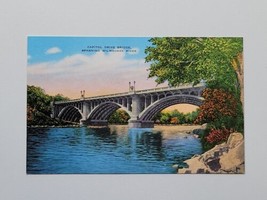 Vintage Postcard Capitol Drive Bridge Spanning Milwaukee River Wisconsin - $5.89