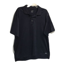 Champion Golf Men&#39;s Polo Collared Shirt ~ Sz L ~ Navy Blue ~ Short Sleeve - £12.77 GBP