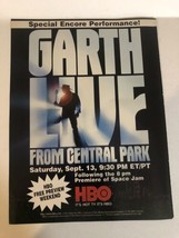 1997 Garth Brooks Live From Central Park Vintage Print Ad Advertisement pa14 - £5.40 GBP