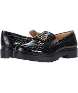 CIRCUS. NY DEANA WOMEN&#39;S LOAFERS BLACK CROCO PAT ASSORTED SIZES H2703S1001 - £35.95 GBP