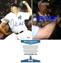 David Wells signed New York Yankees baseball 8x10 photo Beckett COA auto... - £74.27 GBP