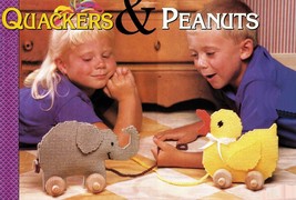 Plastic Canvas Nursery Crib Sampler Tote Bag Bunny Basket Duck Pull Toys Pattern - £7.18 GBP