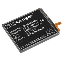 Battery for Samsung Galaxy S23 Ultra, Galaxy S23 Ultra 5G, SC-52D, SGH-N... - $19.35