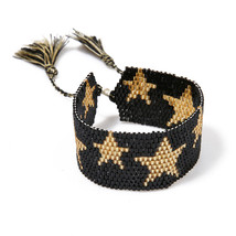 Go2boho Star Bracelet For Women Japanese Bead Jewellery Rhinestone Jewelry Boho  - £17.51 GBP