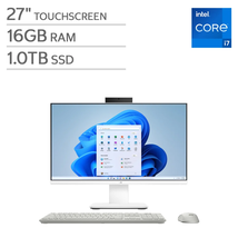 ASUS V400 27" Full HD Touchscreen All-in-One PC Intel i7-13620H 1TB SSD ... - $950.00