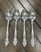 Reed &amp; Barton Select BAROQUE Set 4 Tablespoons Spoon Stainless Flatware ... - $27.73 CAD